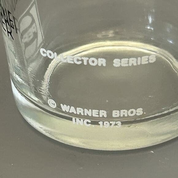 1973 Pepsi Collector Glasses Series Looney Tune Road Runner and Wile E Coyote #6 - Picture 4 of 8